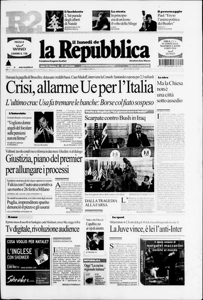 Il lunedì de La repubblica